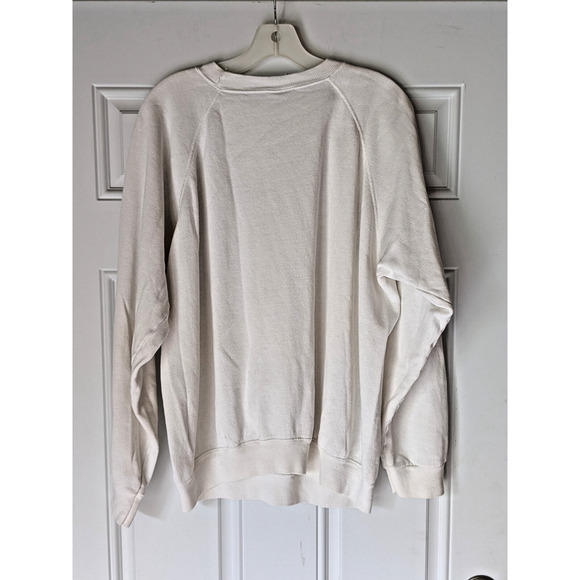 HANES x SAAB-SCANIA Vintage White Sweatshirt w/ Black Logo Sz XL - Picture 4 of 7